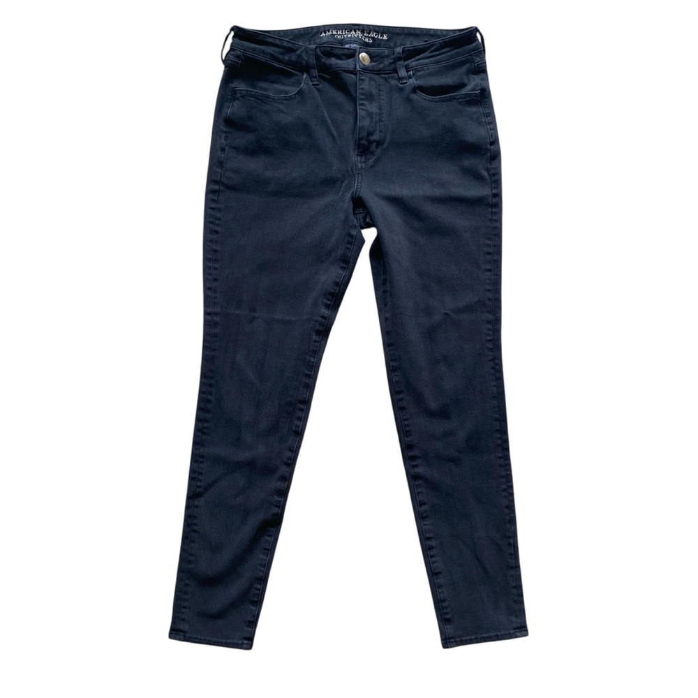 American Eagle Outfitters 360* Super Stretch Hi-Rise Jegging Black Jeans